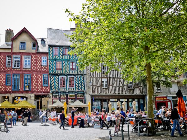 Place Sainte Anne à Rennes.